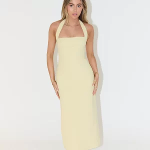 The Halter Neck Midi Dress
